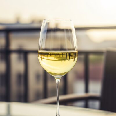 Verre de vin blanc